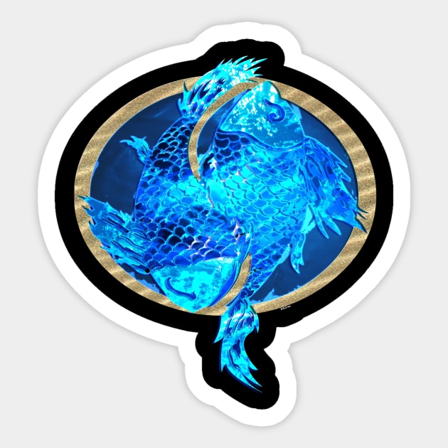 Spirit Koi Sticker by AjDreamCraft